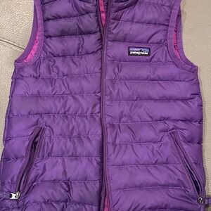 4T Patagonia Kids girls toddler purple Puffer nano puff Vest